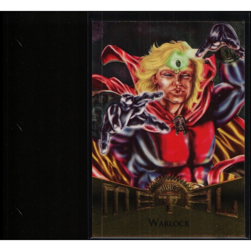 1995 Fleer Marvel Metal Warlock Adam Warlock #21 Base Trading Card